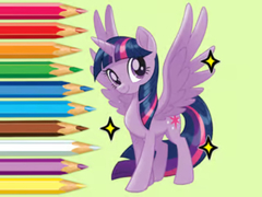 Žaidimas Coloring Book: Twilight Sparkle