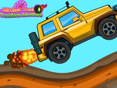 Žaidimas Hill Climb Truck Transform Adventure