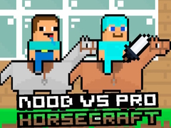 Žaidimas Noob vs Pro HorseCraft