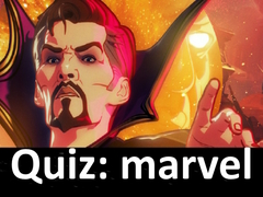 Žaidimas Quiz: marvel