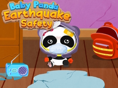 Žaidimas Baby Panda Earthquake Safety