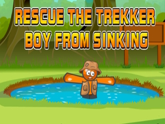 Žaidimas Rescue the Trekker Boy from Sinking