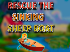 Žaidimas Rescue the Sinking Sheep Boat