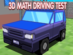 Žaidimas 3D Math Driving Test