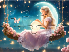 Žaidimas Jigsaw Puzzle: Moon Fairy