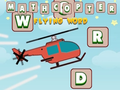 Žaidimas Mathcopter flying Word