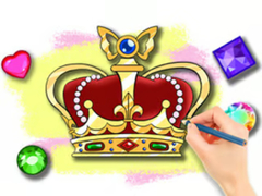 Žaidimas Coloring Book: Royal Crown