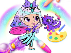 Žaidimas Coloring Book: Shiny Princess