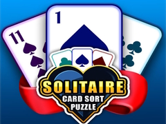 Žaidimas Solitaire Card Sort Puzzle