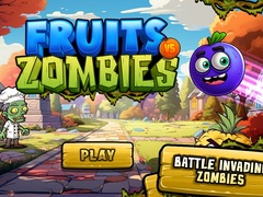 Žaidimas Fruits vs Zombies