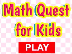 Žaidimas Math Quest For Kids