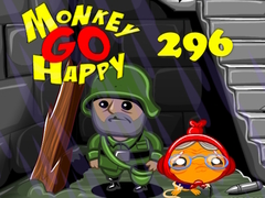 Žaidimas Monkey Go Happy Stage 296