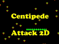 Žaidimas Centipede Attack 2D