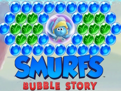 Žaidimas Smurfs Bubble Story