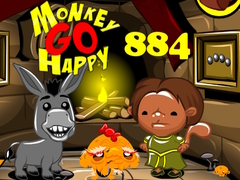 Žaidimas Monkey Go Happy Stage 884