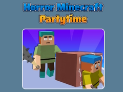 Žaidimas Horror Minecraft Partytime