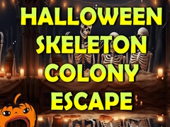 Žaidimas Halloween Skeleton Colony Escape