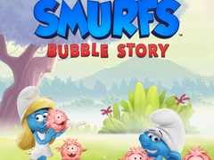 Žaidimas Smurfs Bubble Shooter Story