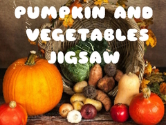 Žaidimas Pumpkin and Vegetables Jigsaw