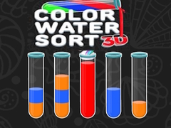 Žaidimas Color Water Sort 3D