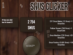 Žaidimas SNUS Clicker