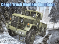 Žaidimas Cargo Truck Montain Simulator