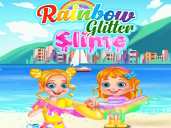 Žaidimas Rainbow Glitter Slime