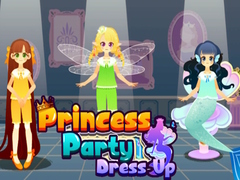 Žaidimas Princess Party Dress Up 