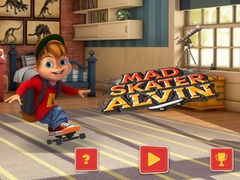 Žaidimas Mad Skater Alvin