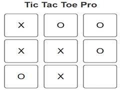 Žaidimas Tic Tac Toe Pro