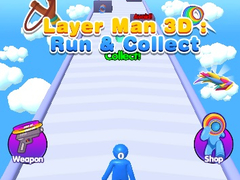 Žaidimas Layer Man 3d Run Collect