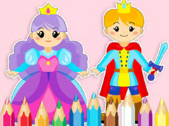 Žaidimas Coloring Book: Sweet Royal Date