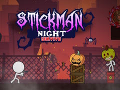 Žaidimas Stickman Night Survive