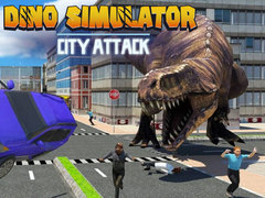 Žaidimas Dino Simulator City Attack