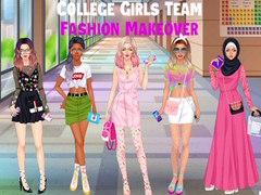 Žaidimas College Girls Team Fashion Makeover