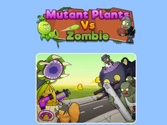 Žaidimas Mutant Plants Vs Zombie 