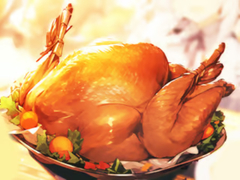 Žaidimas Jigsaw Puzzle: Thanksgiving Harvest Dinner