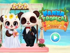 Žaidimas Panda Tropical Wedding Story