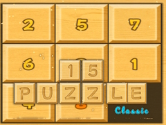 Žaidimas 15 Puzzle Classic