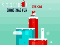 Žaidimas Snowball The Cat Christmas Fun