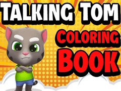 Žaidimas Talking Tom Coloring Books