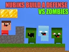 Žaidimas Nubiks Build A Defense Vs Zombies