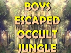 Žaidimas Boys Escaped Occult Jungle