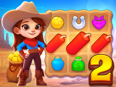 Žaidimas Wild West Match 2: The Gold Rush