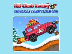 Žaidimas Hill Climb Racing: Christmas Truck Transform