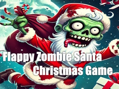 Žaidimas Flappy Zombie Santa Christmas Game