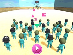 Žaidimas Squid Game Race 3d