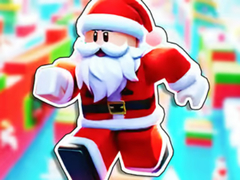 Žaidimas Jigsaw Puzzle: Roblox Santa Dash