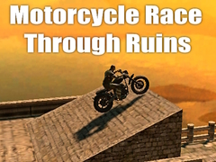 Žaidimas Motorcycle Race Through Ruins