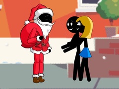 Žaidimas Stickman Santa